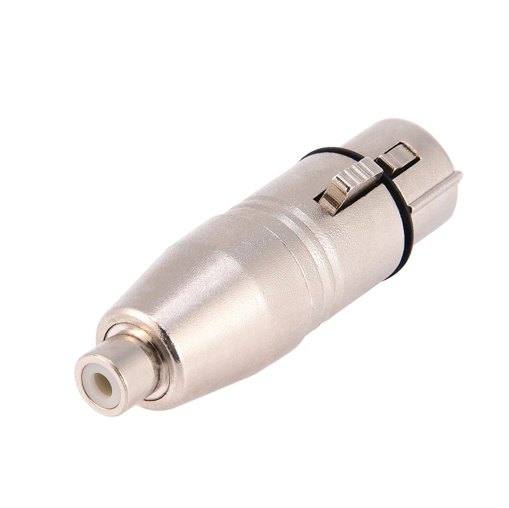 2 шт. разъем для подключения микрофона к женскому 3-контактный XLR RCA аудио разъем Адаптера Аксессуар для микрофона для игроков микшерные