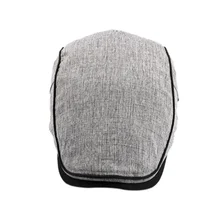 1 шт. дышащие шапки Англия Мужская Уличная Повседневная шляпа козырек весна лето осень Регулируемый язычок берет Vcqy