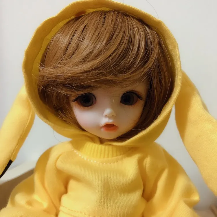 1/6 масштаб Обнаженная BJD Кукла Милый ребенок девочка BJD/SD смола фигурка кукла модель игрушка подарок. В комплект не входит одежда, обувь, парик A0153Carol YOSD
