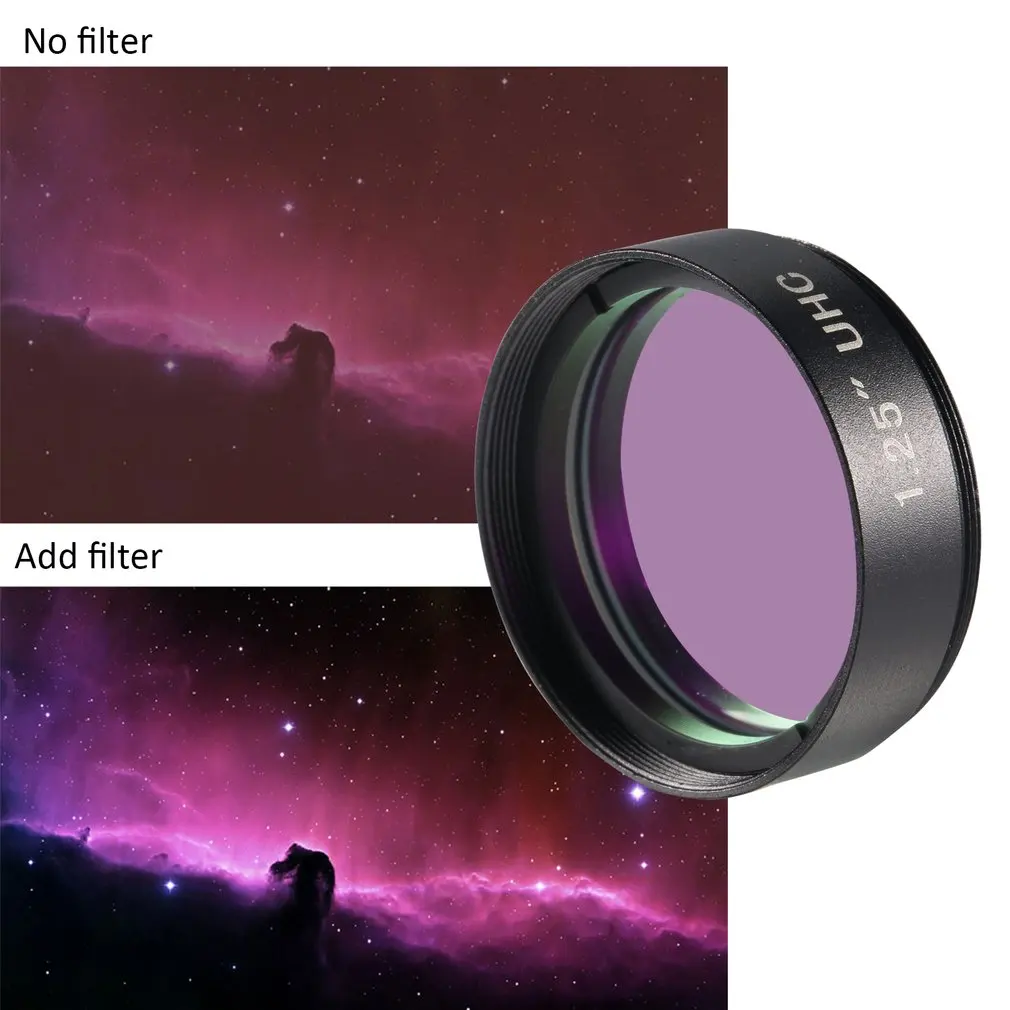 Filter 1.25 telescope filter for Astronomy Telescope Monocular Eyepiece Observations of Deep Sky Object