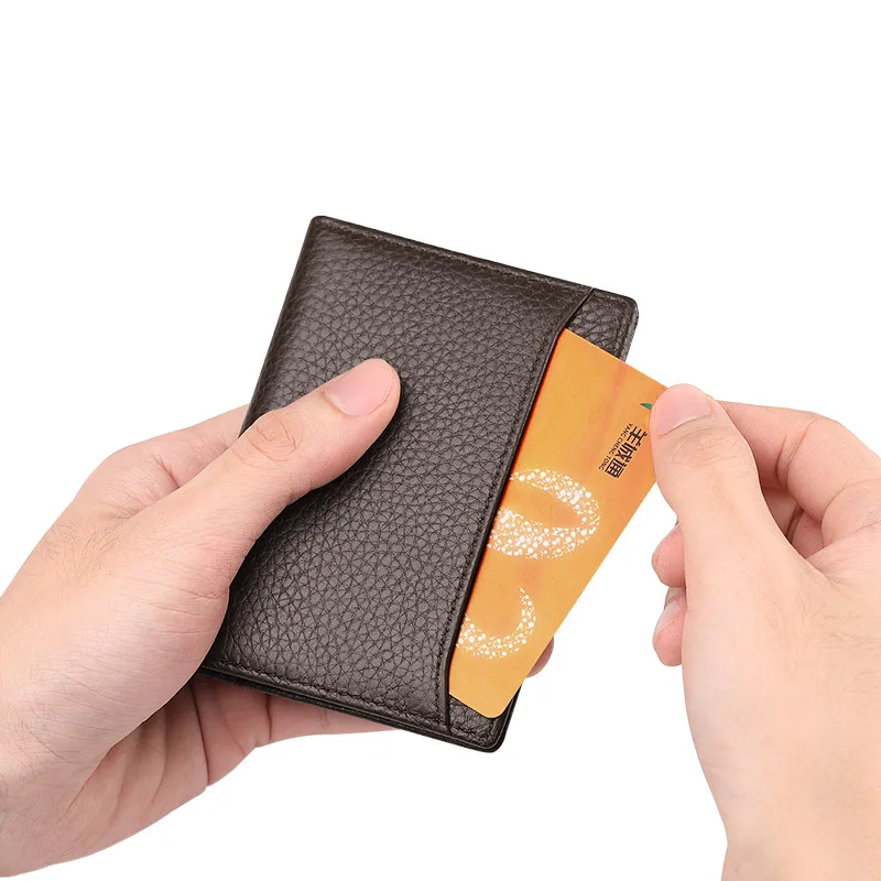 Wallet Simple Boutique Wristlet Bi-fold No Zipper Small Purse Slim Luxury Brand Stylish and Easy to Carry 2021 2