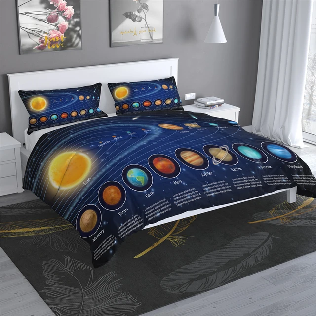 Solar System Crib Set