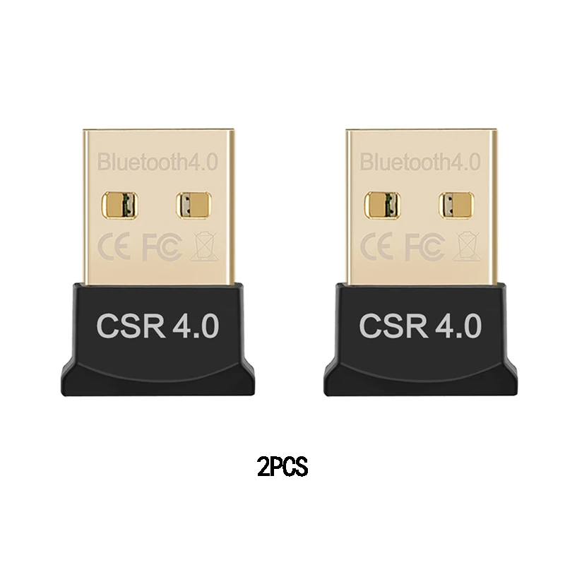 Беспроводной USB Bluetooth приемник передатчик Bluetooth 4,0 ключ Музыкальный Звуковой адаптер Bluetooth аудио адаптер для компьютера ноутбука - Цвет: 2PCS