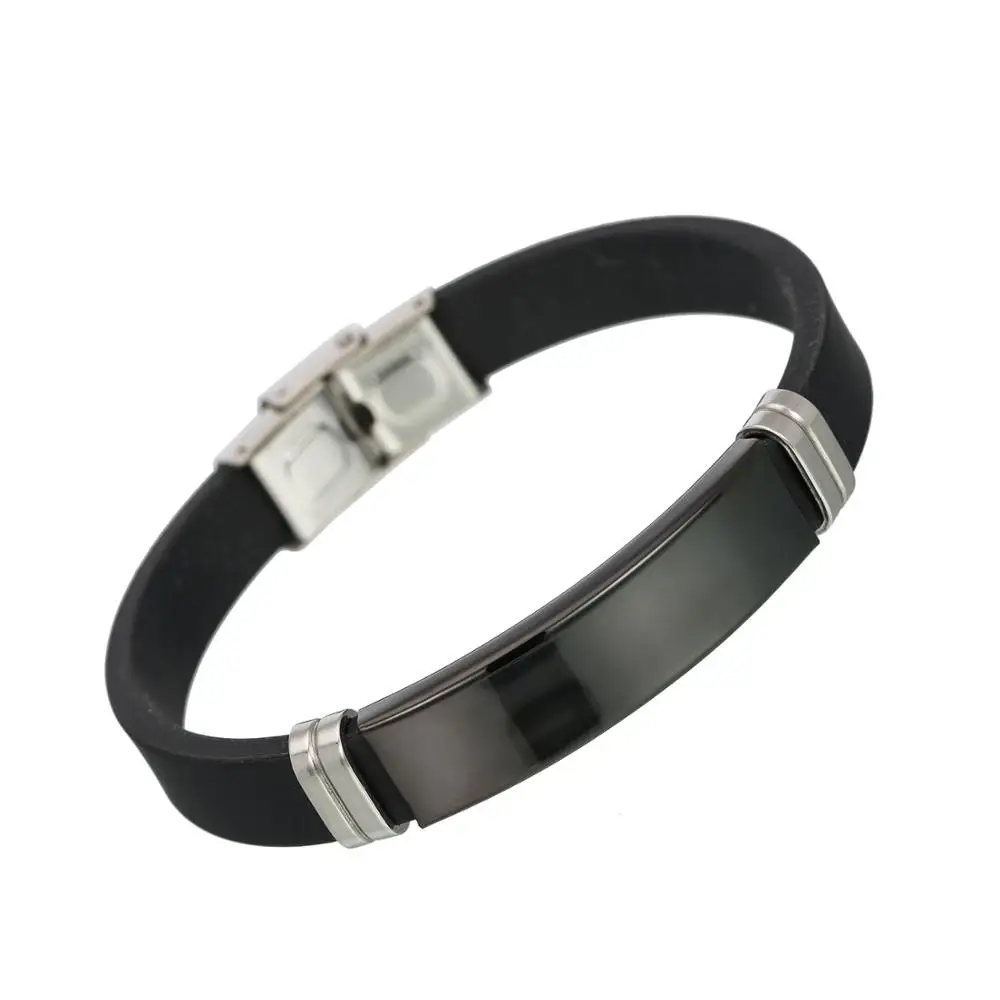 Made In China Wholesale Silicone Bracelet at Cheap Price DIY Engraved