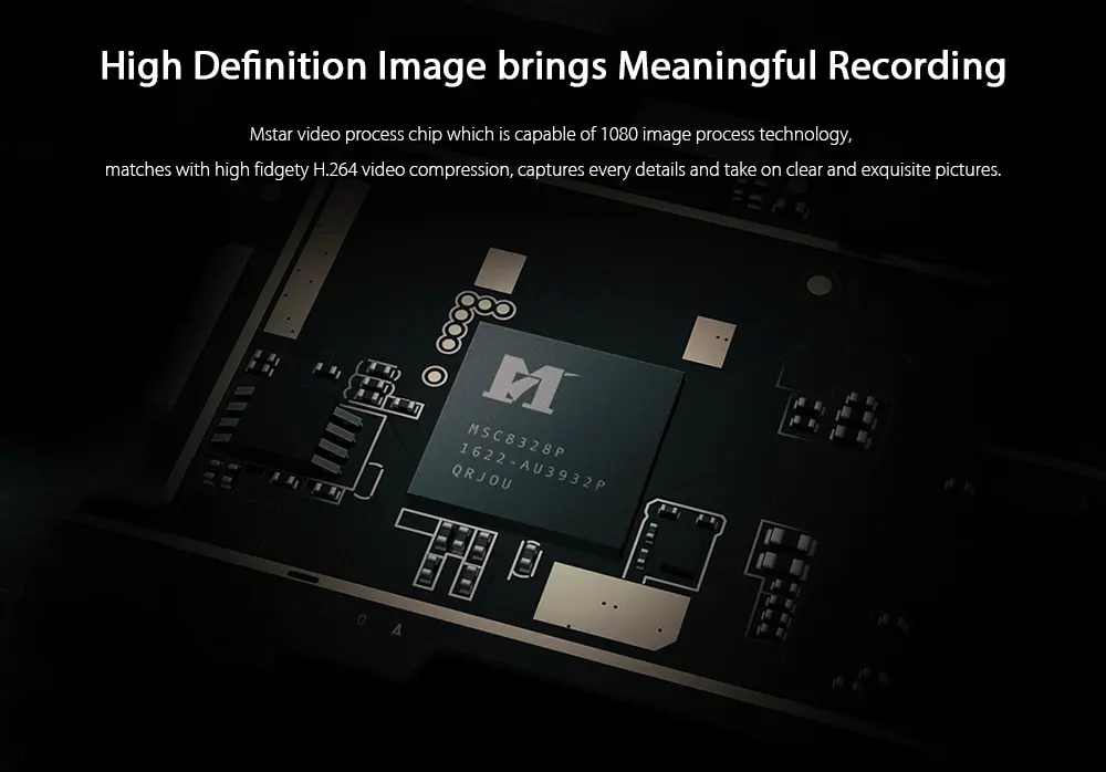 Xiaomi mijia 3.0 inch 1080P Car Digital Video Recorder with 160 Degree Wide Angle