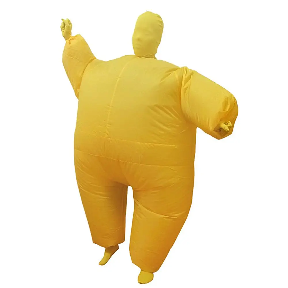 

Inflatable invisible man masked big fat inflatable suit party funny props performance costume