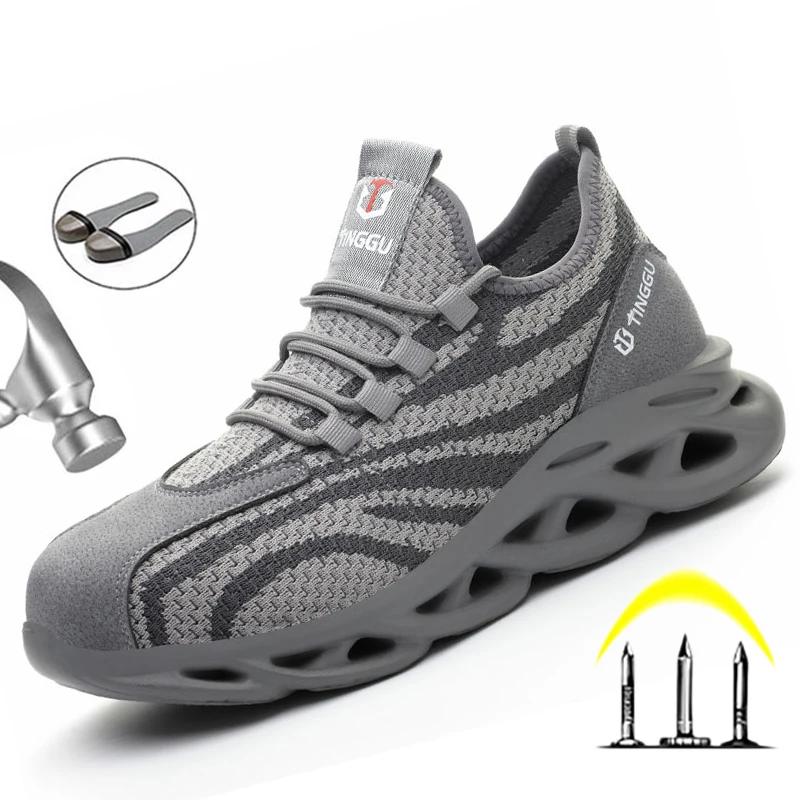 Werk Schoenen Heren WERKSCHOENEN HEREN LEER MET STALEN NEUS, MAAT