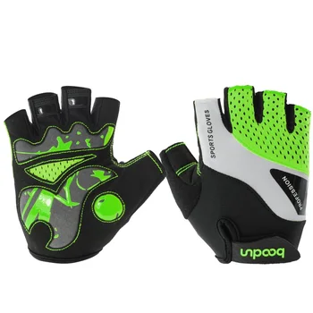 

Mountain Bike Breathable Non-Slip Gloves Universal Anti-Slip Silicone Half Finger Gloves