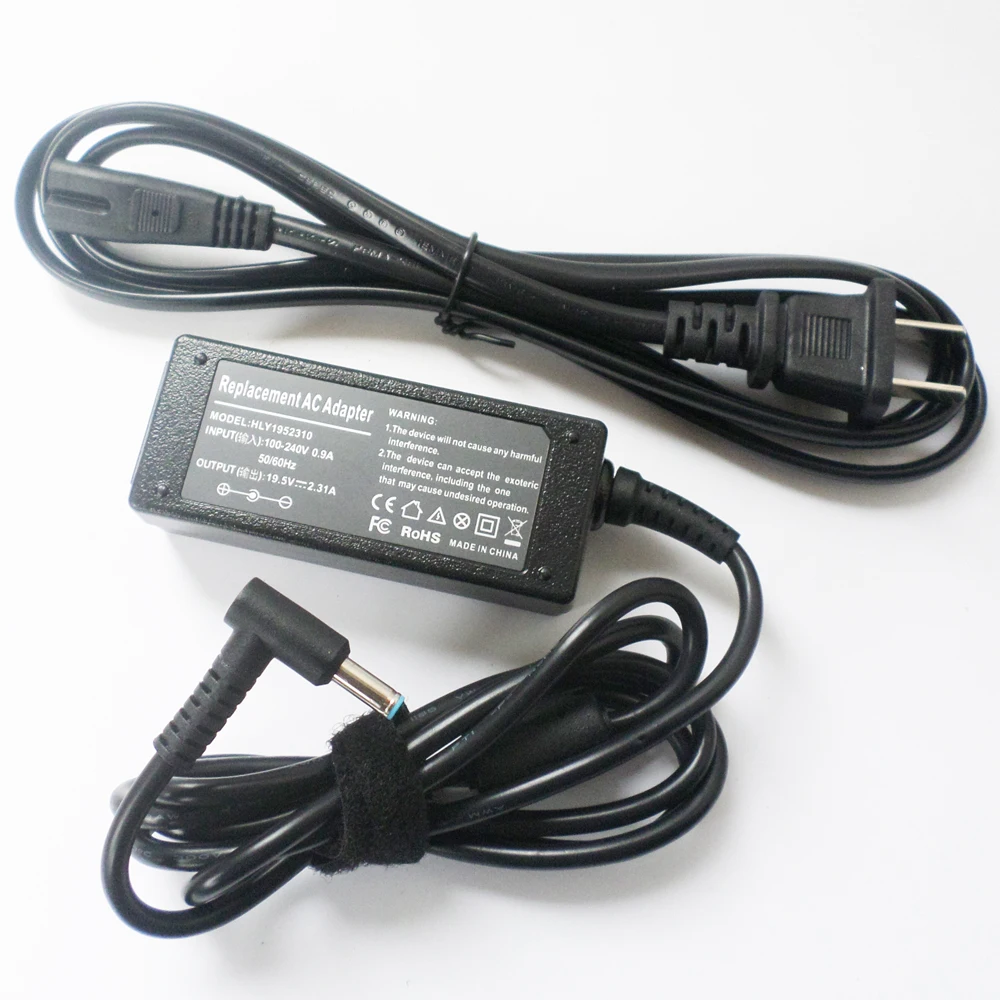 

New 19.5V 2.31A 45W AC Adapter Battery Charger Power Supply Cord For HP Split 13-G110dx 13-m005TU 13-g160BR E7J08LA X2 Tablet PC