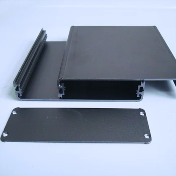 

KYYSLB 122*45MM All Aluminum Alloy Amplifier Chassis Circuit Board Box Metal Shell Instrument Housing Power Controller Chassis