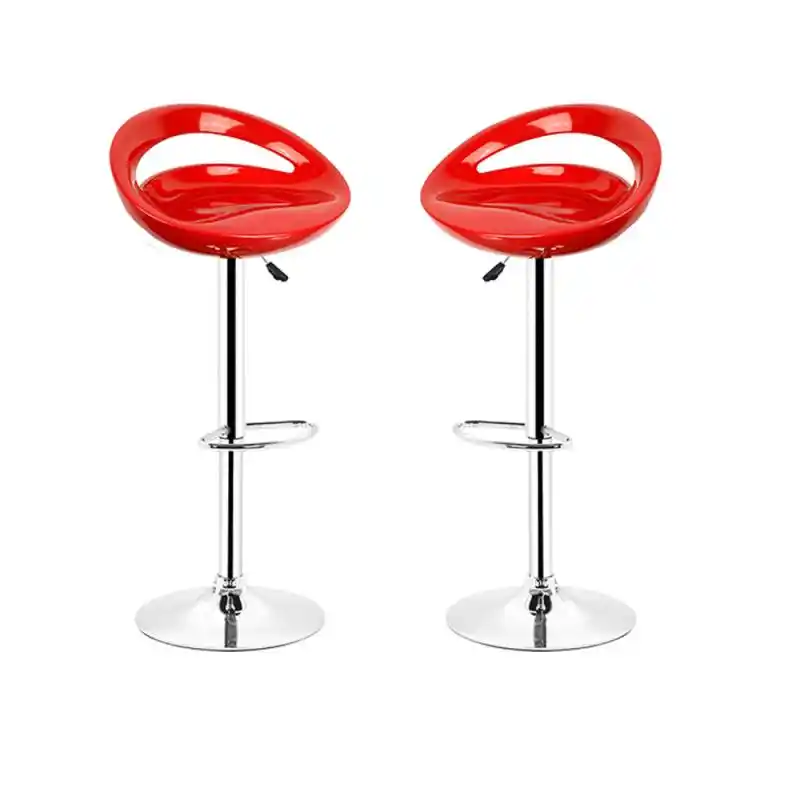 Hot Sale 2pcs Pair Bar Chairs Adjustable Gas Lift Bar Stools Abs Stoving Varnish Seat Face Green Modern Living Room Chairs Hwc Aliexpress