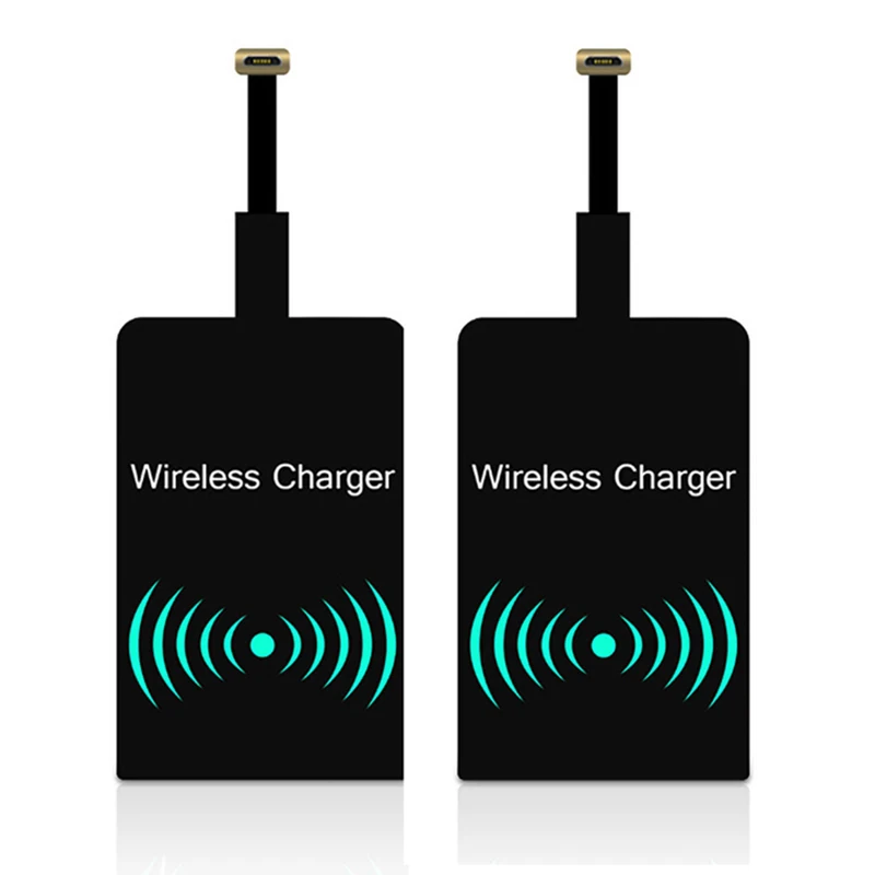 Беспроводное зарядное устройство QI приемник для iPhone 5 SE 6 7 Micro USB Тип A/B Xiaomi Samsung C