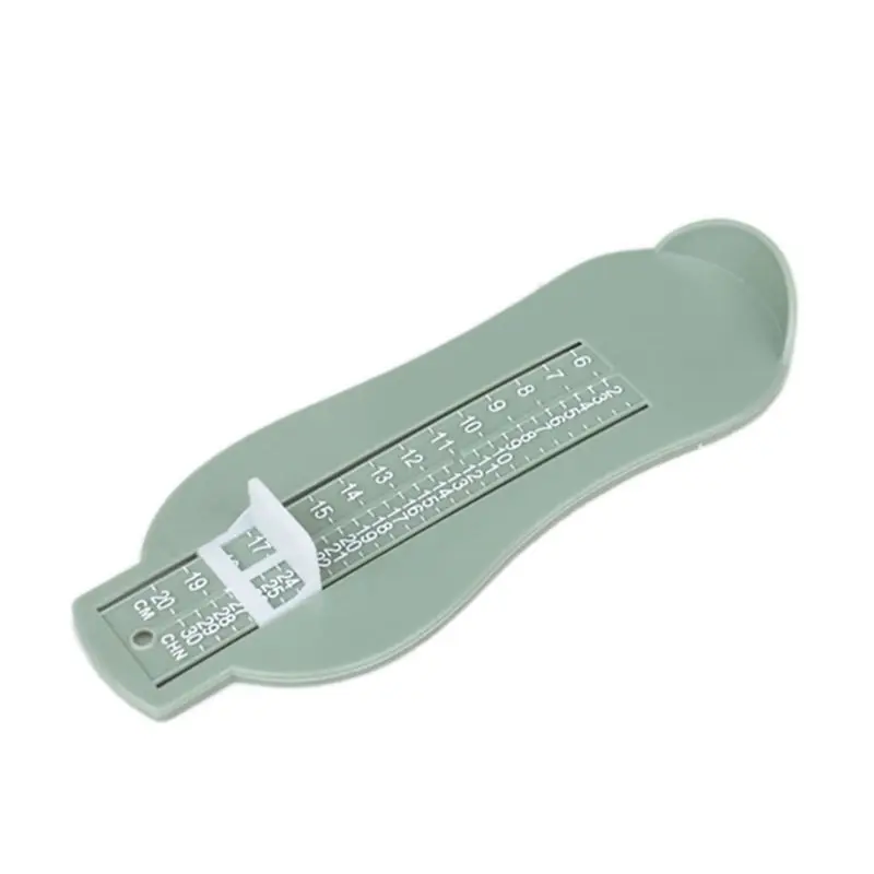 NB Portable PP Kid Infant Foot Length Shoes Insole Size Measuring Ruler Tool - Цвет: NB