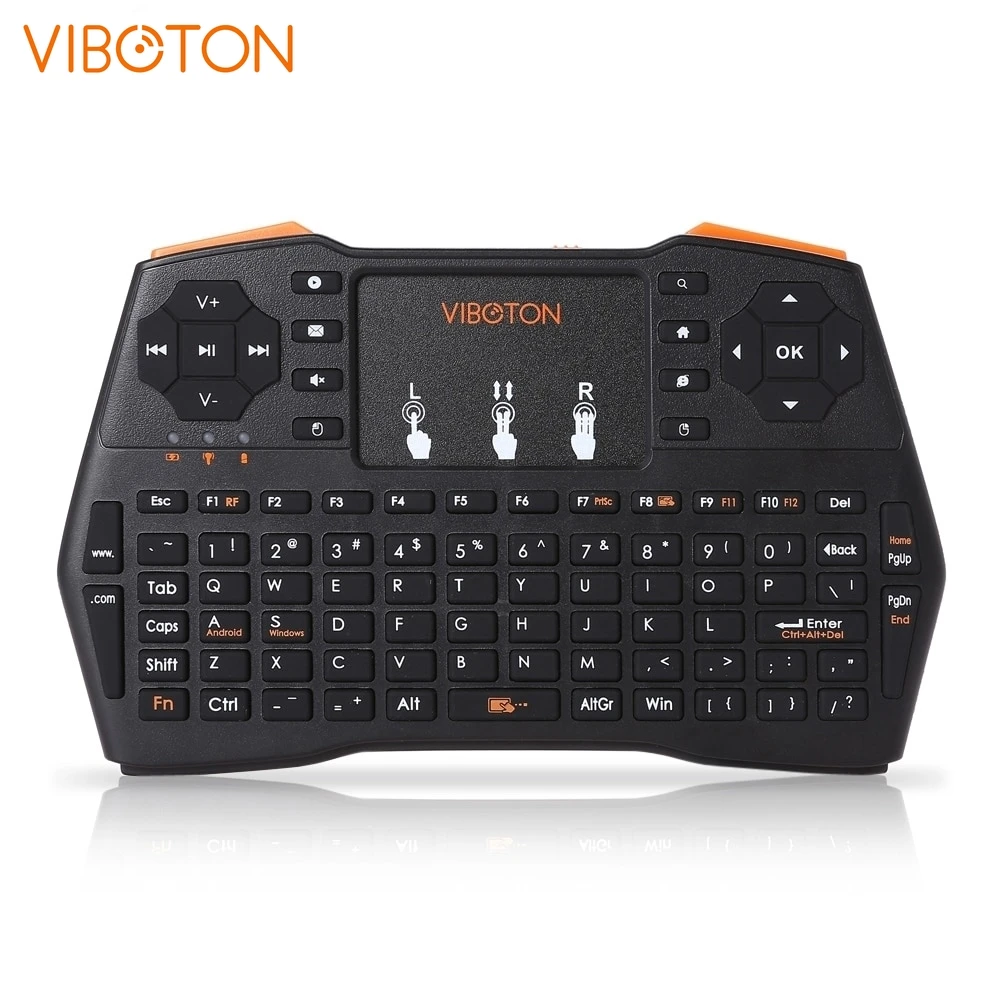 

I8 Plus 2.4GHz Wireless MINI Keyboard Remote control with Touchpad For Android Tv Box Notebook Tablet Pc
