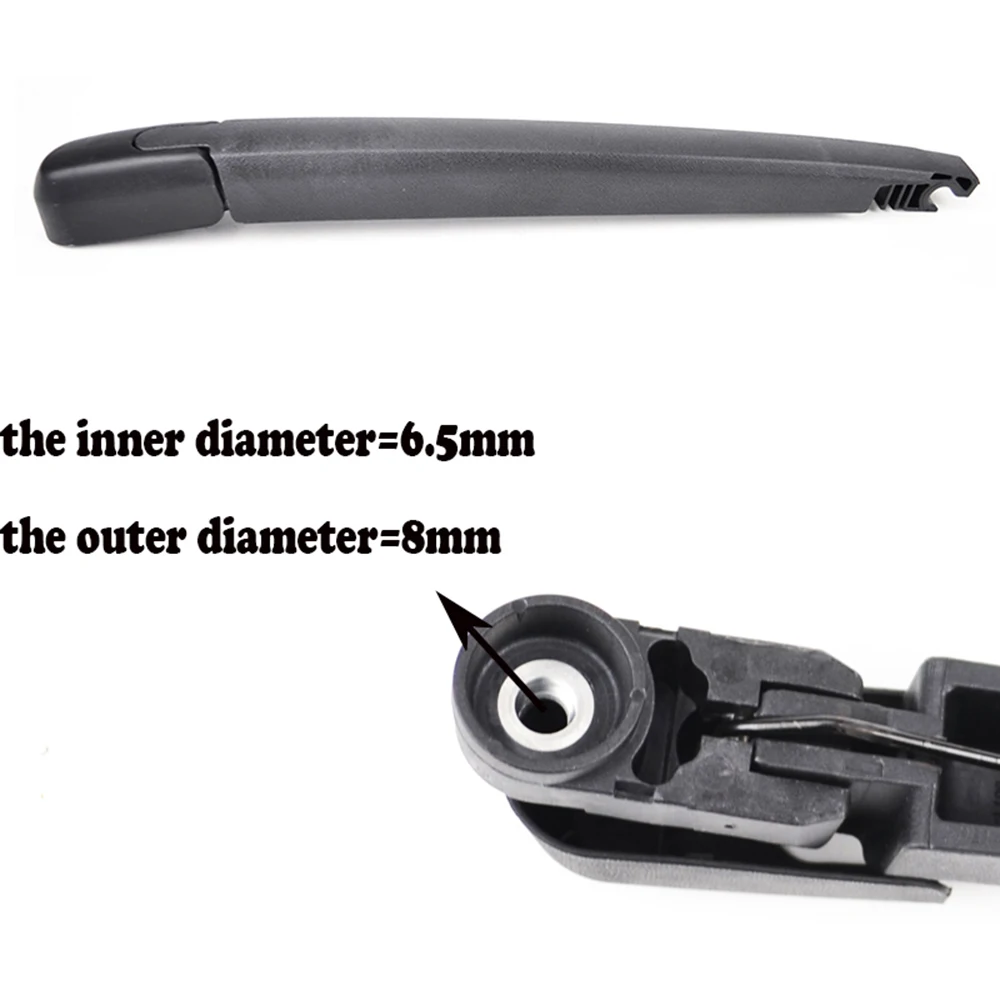 Xukey Задняя щетка стеклоочистителя и рычаг Набор для Mazda 5 Premacy 2005 2006 2007 2008 2009 2010 2011 для Mazda 6 Wagon 2002 2003