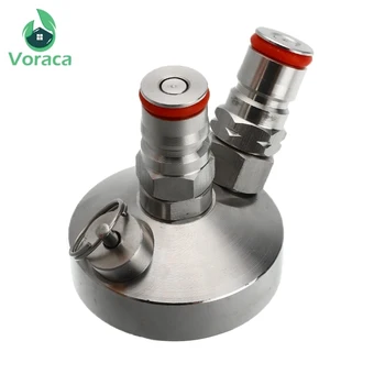 

Portable 304 Stainless Steel Mini Keg Tap Dispenser with 12'' Beer Hose Mini Craft Beer Keg Growler Homebrew Spear 2L/3.6L/4L/5L