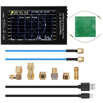 

New NanoVNA-F V2 3GHz Vector Network Analyzer 4.3 Inch Press Sn NanoVNA V2 Antenna Analyzer