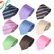 Напрямую от производителя мужской полосатый галстук лавсан жаккардовый галстук Модный повседневный галстук в настоящее время доступен оптом галстук