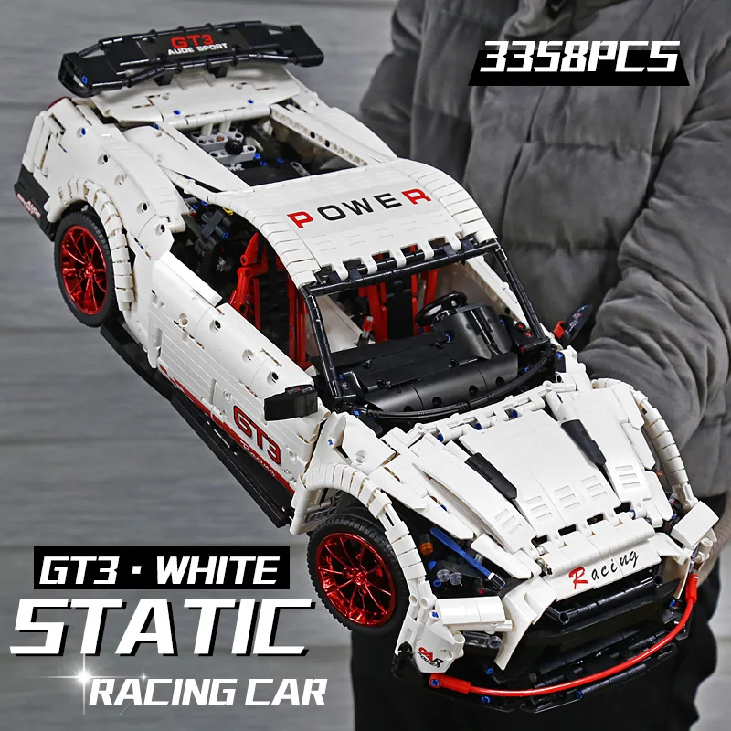 Форма KING MOC техническая серия супер гоночная модель автомобиля с дистанционным