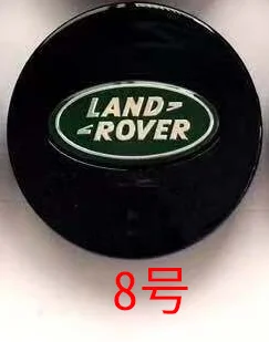 4pcs 62mm 63mm green Wheel Center Hub Caps Cover Emblem logo For Land Rover RANGE ROVER LR2 LR3 LR4 RANGE LAND ROVER Sport colour 8