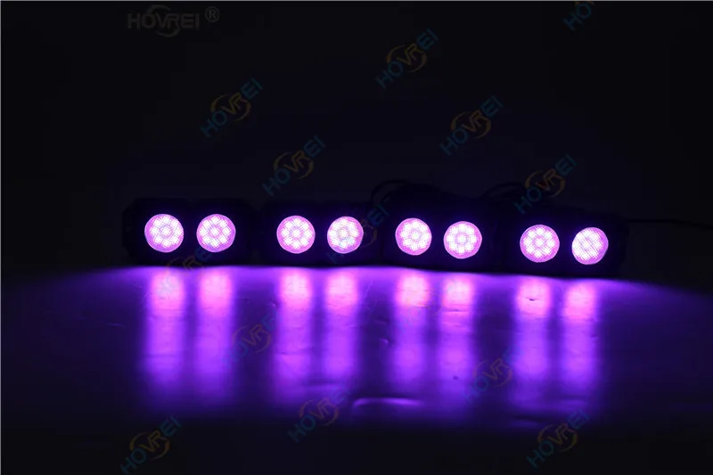 Автомобильный светильник 4 стручки 18 Вт RGB светодиодный светильник rock с Bluetooth управлением для Jeep 4x4 внедорожный ATV Водонепроницаемый светодиодный светильник Rock Kit