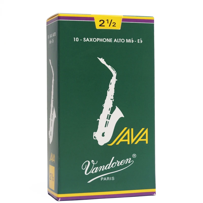 Французская Vandoren зеленая коробка Java Eb альт-саксофон трости (art.: 79849f6cc) - 79849f6cc