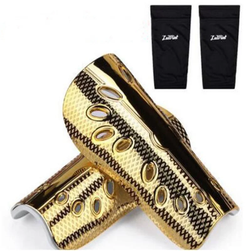 

Professional Soccer shin guard Plastic Football shin protector Lightweight Breathable Shin pad with foot cover