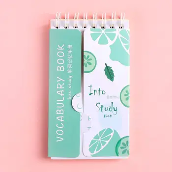 

Kawaii Fruit Notebook Foreign Language Vocabulary English Words Reciting Planner Notepad Stationery