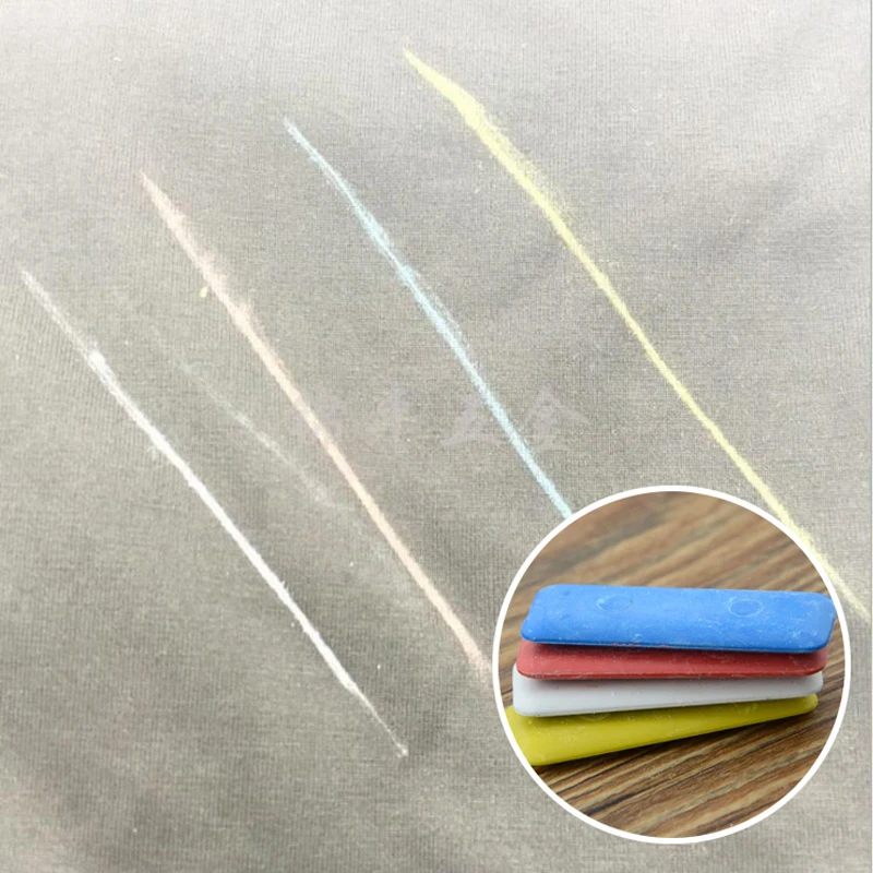 

4PCS Colorful Erasable Fabric Tailor's Chalk Dressmakers Chalk DIY Clothing Making Sewing Tools