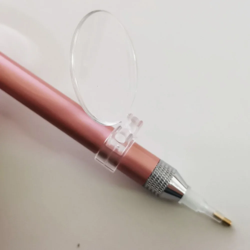 DIY Diamond Painting Tool Luminous Point Drill Pen With Magnifying Glass Luminous Lighting Sticker Drill Tool Diamond Accessorie 