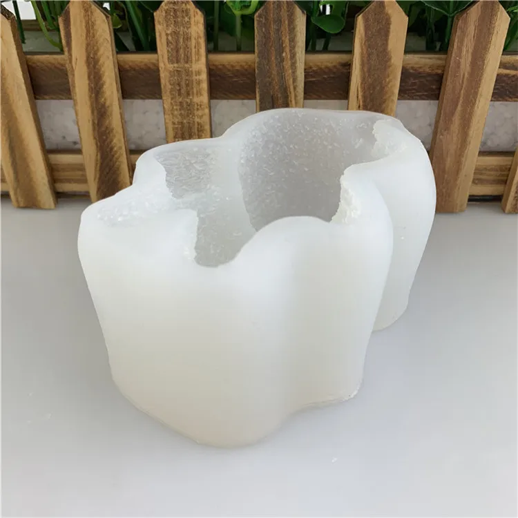 3D стерео Милая силиконовая форма Mengmeng для мороженого мусса торта