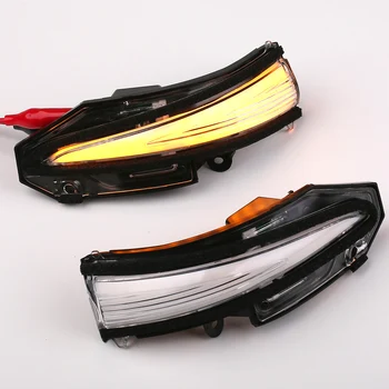

2pcs Dynamic Turn Signal Blinker Sequential Side Mirror Indicator Light For Toyota RAV4 XA40 13-18 Highlander XU50 Noah R80 Voxy