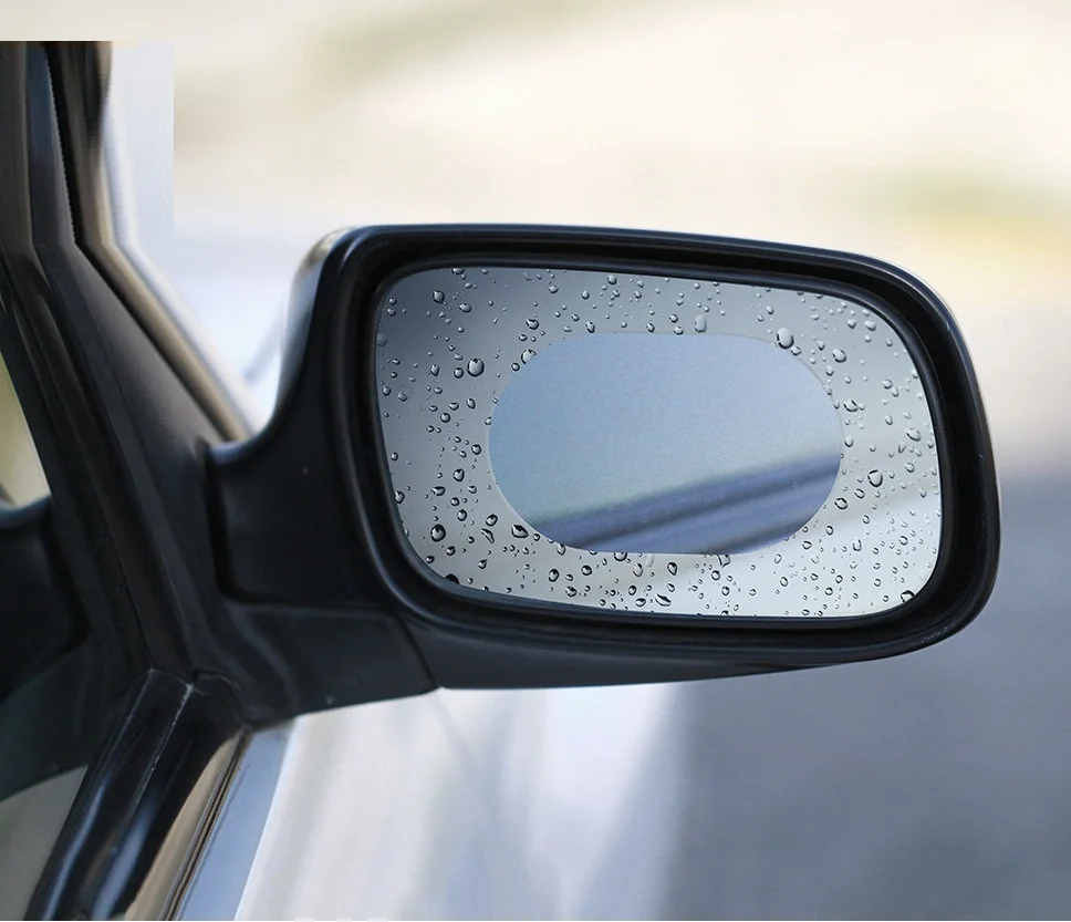 Xiaomi Автомобильное зеркало заднего вида дождевая пленка непромокаемая противотуманная Водонепроницаемая долговечная прозрачная пленка Защитная мембрана Водонепроницаемая наклейка