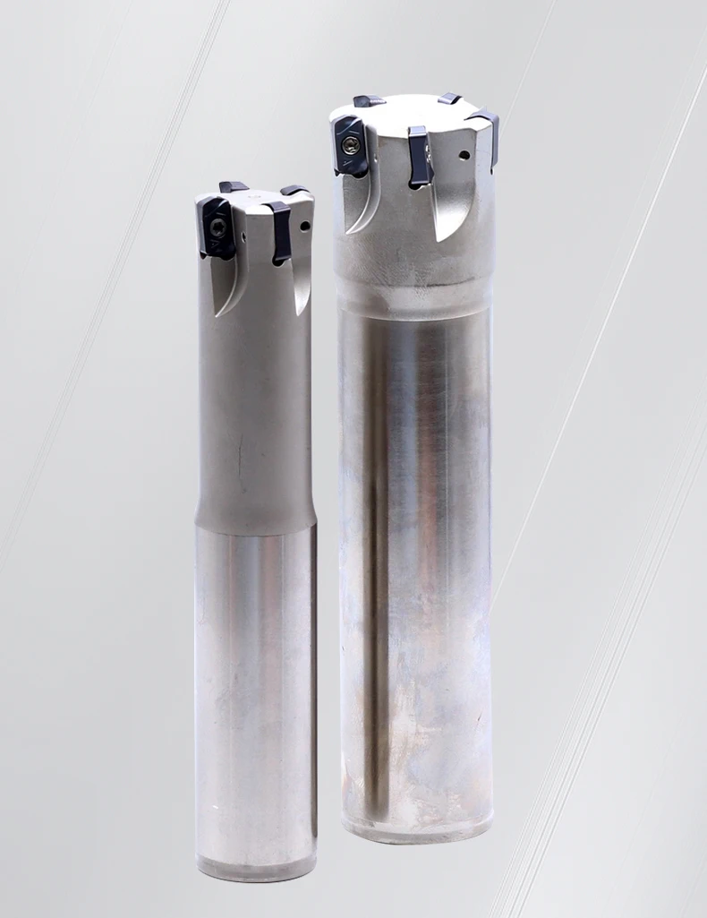 MZG EXN03R CNC Fast Feeding Lathe Machining Alloy End Mill Shank LNMU Double Side Carbide Insert Milling Cutter