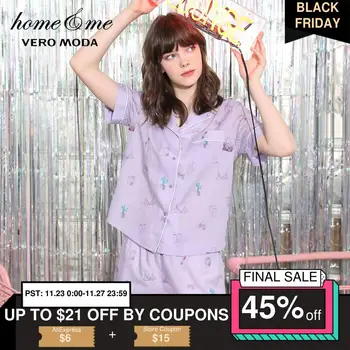 

Vero Moda Cartoon Print Leisure Homewear Suit | 3192BS502