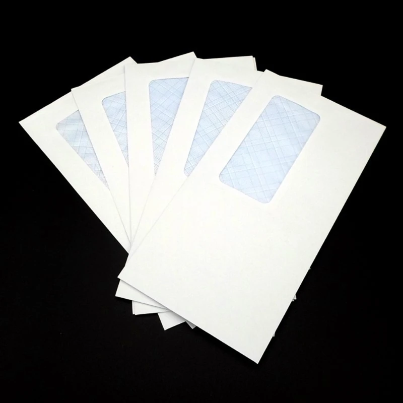 Security Envelopes with Window Confidential Seal 50pcs