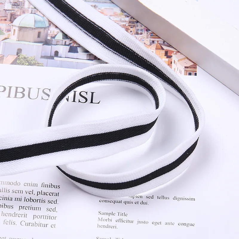 

3/4" 5meter Striped ribbon garment decorative accessories with color stripes