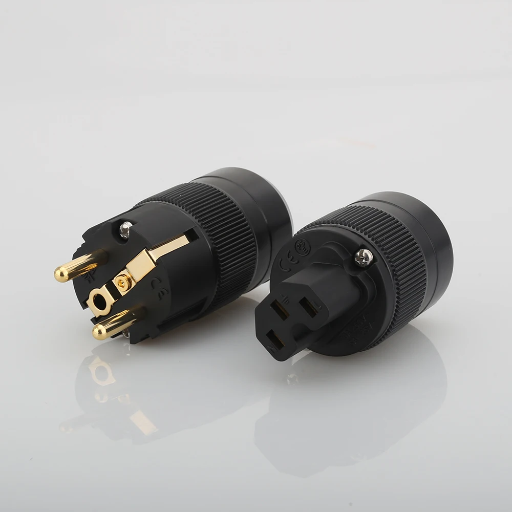 Hifi Audio 5pairs Hifi- End Gold Plated  EU Power