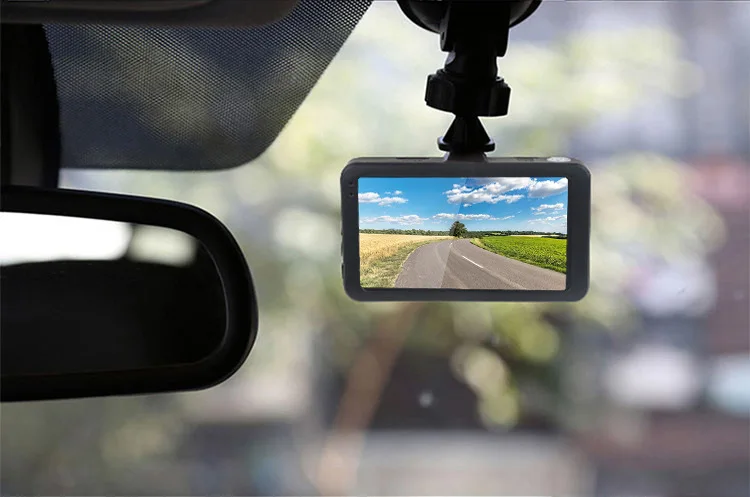 D36G высокой четкости 3 дюймовые литые Black Edition Двойной объектив Ночное видение вождения Регистраторы действительно 1080P наблюдение за парковкой реверс