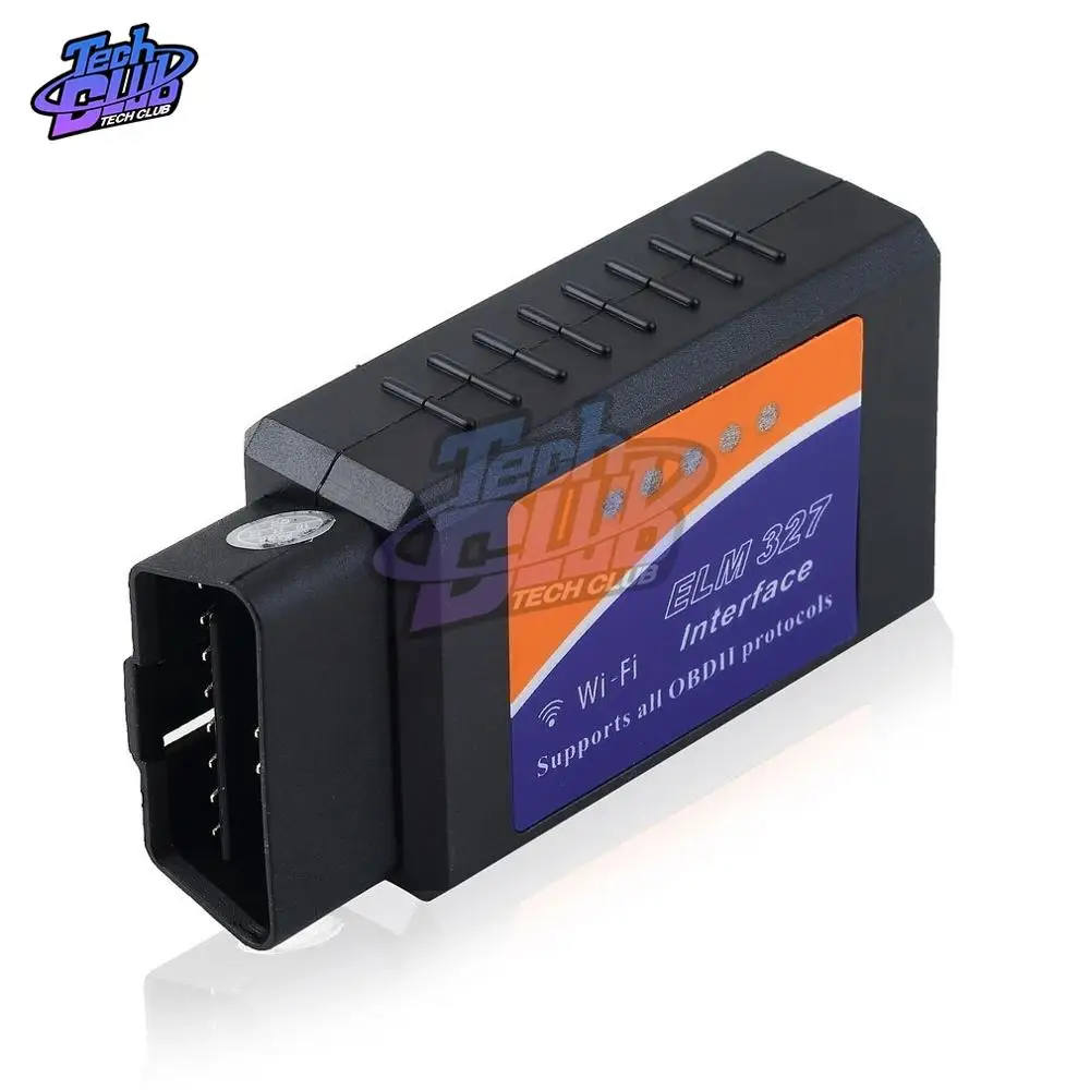 ELM327 WIFI V1.5 OBD2 Car Diagnostic Scanner Best Elm327 WI-FI Mini ELM 327 V 1.5 OBDII for Android iOS Diagnostic Tool