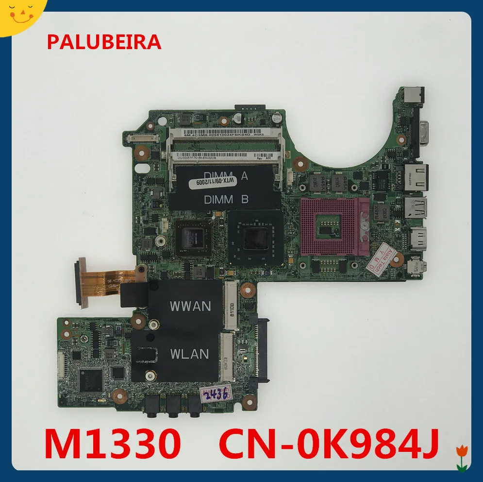 PALUBEIRA For Dell XPS M1330 laptop motherboard CN-0K984J 0K984J 965PM DDR2 stable quality | Компьютеры и офис