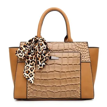 

Hotsale 2019 New Women Bag Vintage Luxury Large Capacity Business Lady Messenger Bags Crocodile Crossbody Bags for Girl Purses