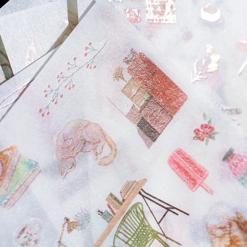 6 шт./упак. с изображением Hello Kitty серии стикеры для детей DIY дневник в стиле Скрапбукинг фото Ablums