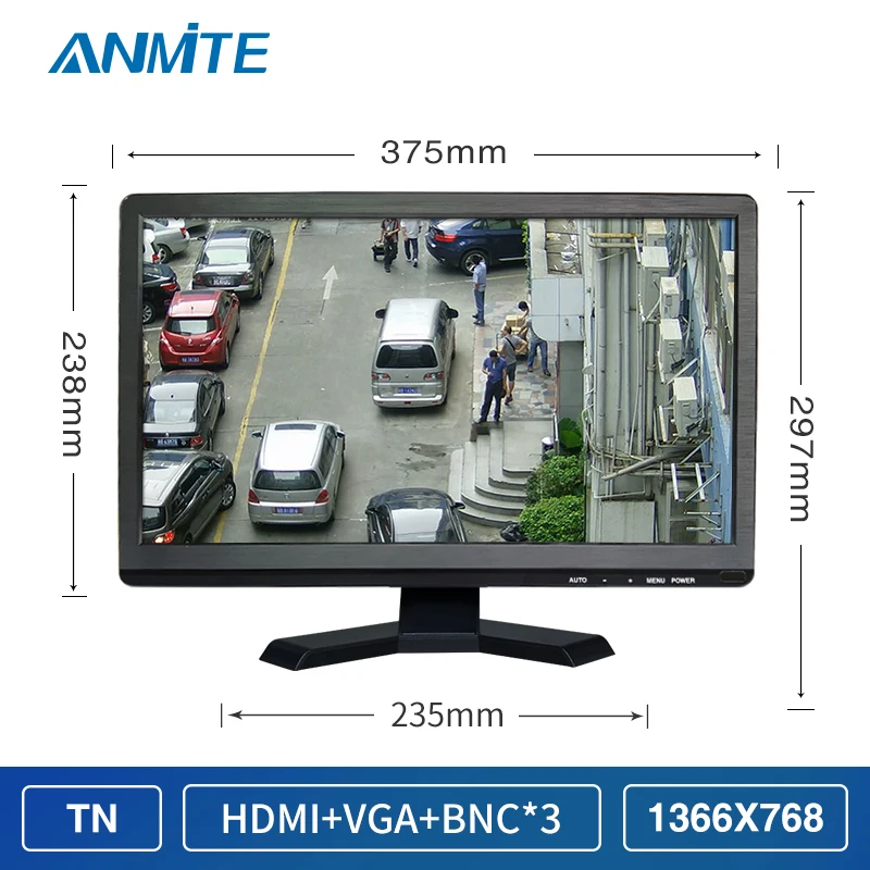 Anmite 15.6 &Led   PC BNC HDMI VGA  Ŀ