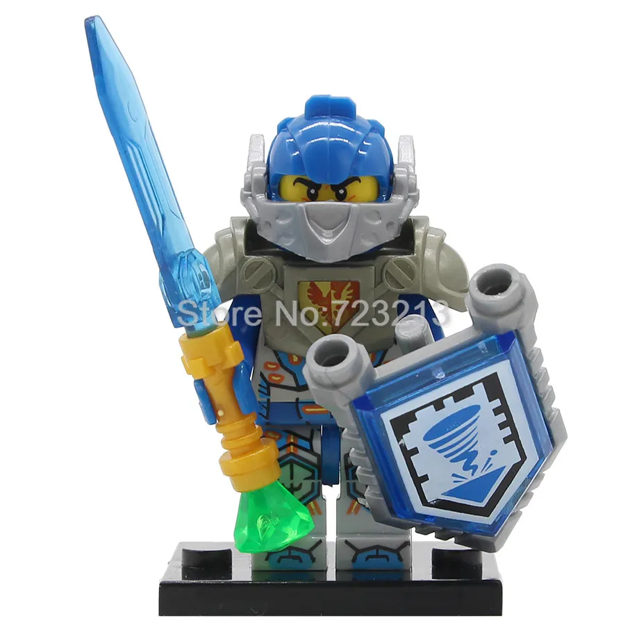Одна совместимых Nexoed Knights замок фигурка воинов мультфильм строительные блоки наборы модели Кирпичи игрушки для детей