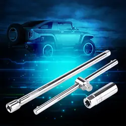 Clé à bougie universelle à poignée en T, 16mm, clé à bougie, dissolvant de vis pour voiture et moto, ensemble d'outils d'installation 