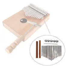 

Kalimba Keys Set Crisp Sound High Flexibility DIY 17 Tone Kalimba Keys Set Kalimba Bridge Kits Kalimba Accessory Set