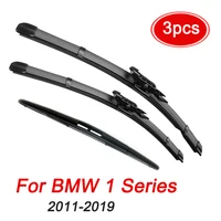 MIDOON Front & Rear Wiper Blades Set For BMW 1 Series F20 F21 114i 116i 118i 120i 125i M135i M140i 116d 118d 125d 2011 - 2019 20 1