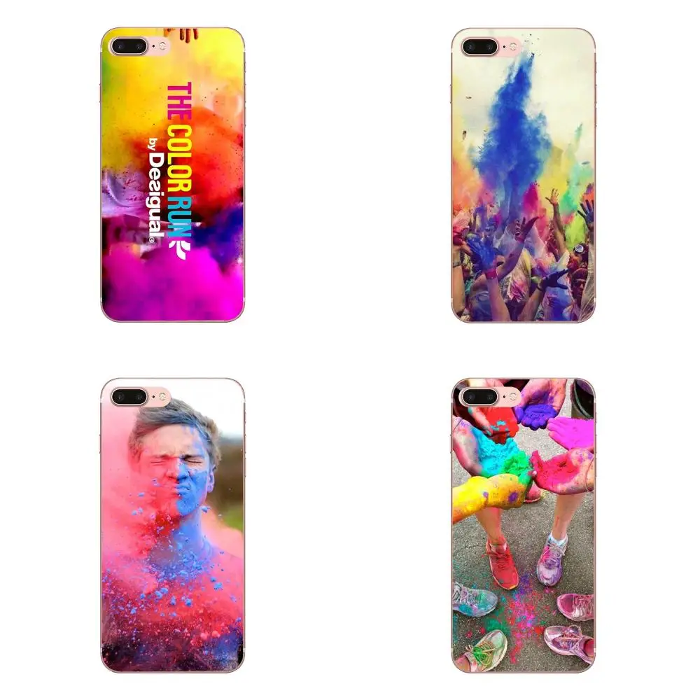 Чехол из ТПУ для HTC Desire 530 626 628 630 816 820 830 One A9 M7 M8 M9 M10 E9 U11 U12 Life Plus Run In The Color Racing Rainbow |