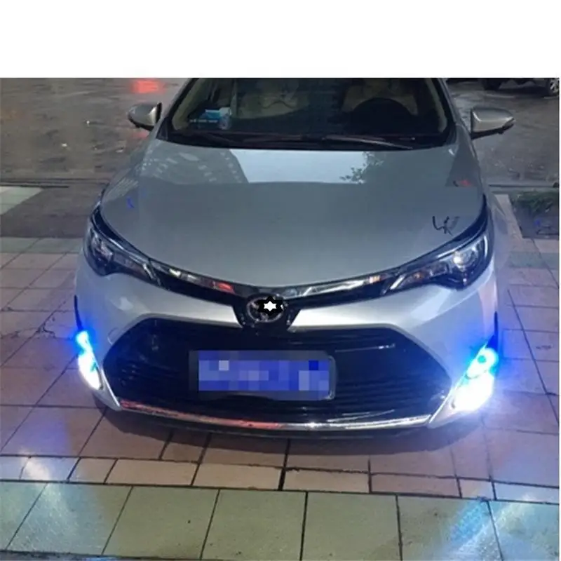 Боковые поворотники, автомобильные Neblineros Para, Автомобильные светодиодные фары в сборе, автомобильные фары, передние противотуманные фары 17 для Toyota Lewin